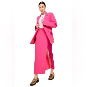 Never Fully Dressed Pink 54 Blazer and Skirt - Size 8